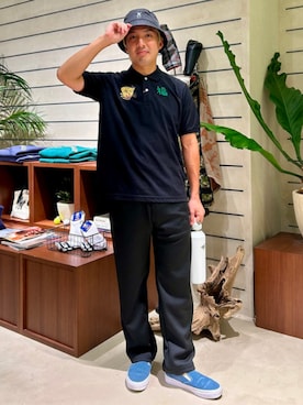 「ゴルフウェア」｜BEAMS GOLFさん（レディース・170cm）の秋コーディネート