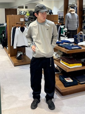 「ゴルフウェア」｜BEAMS GOLFさん（メンズ・172cm）の秋コーディネート