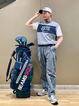 BEAMS GOLFさん（メンズ・162cm）の秋コーディネート