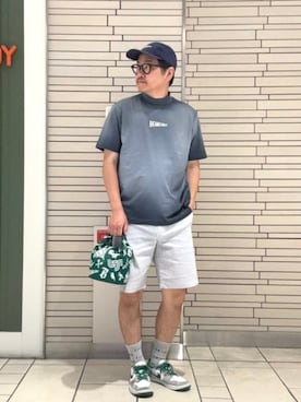 「BEAMS GOLF（ビームスゴルフ）のアイテム」を使った、BEAMS GOLFさん（メンズ・176cm）の夏コーディネート