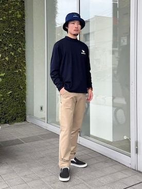 「ゴルフウェア」｜BEAMS GOLFさん（レディース・172cm）の秋コーディネート