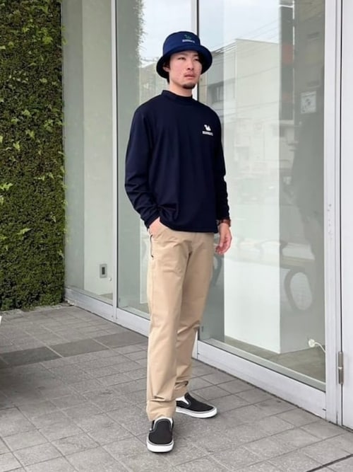 新品】BEAMS GOLF サイドロゴ ジップポケットパンツ Lサイズ BEAMS