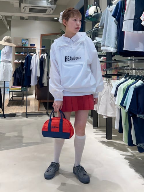 BEAMS GOLF ポロシャツ ポロ ORANGE LABEL / バックティアード