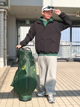 BEAMS GOLFさん（メンズ・162cm）の冬コーディネート