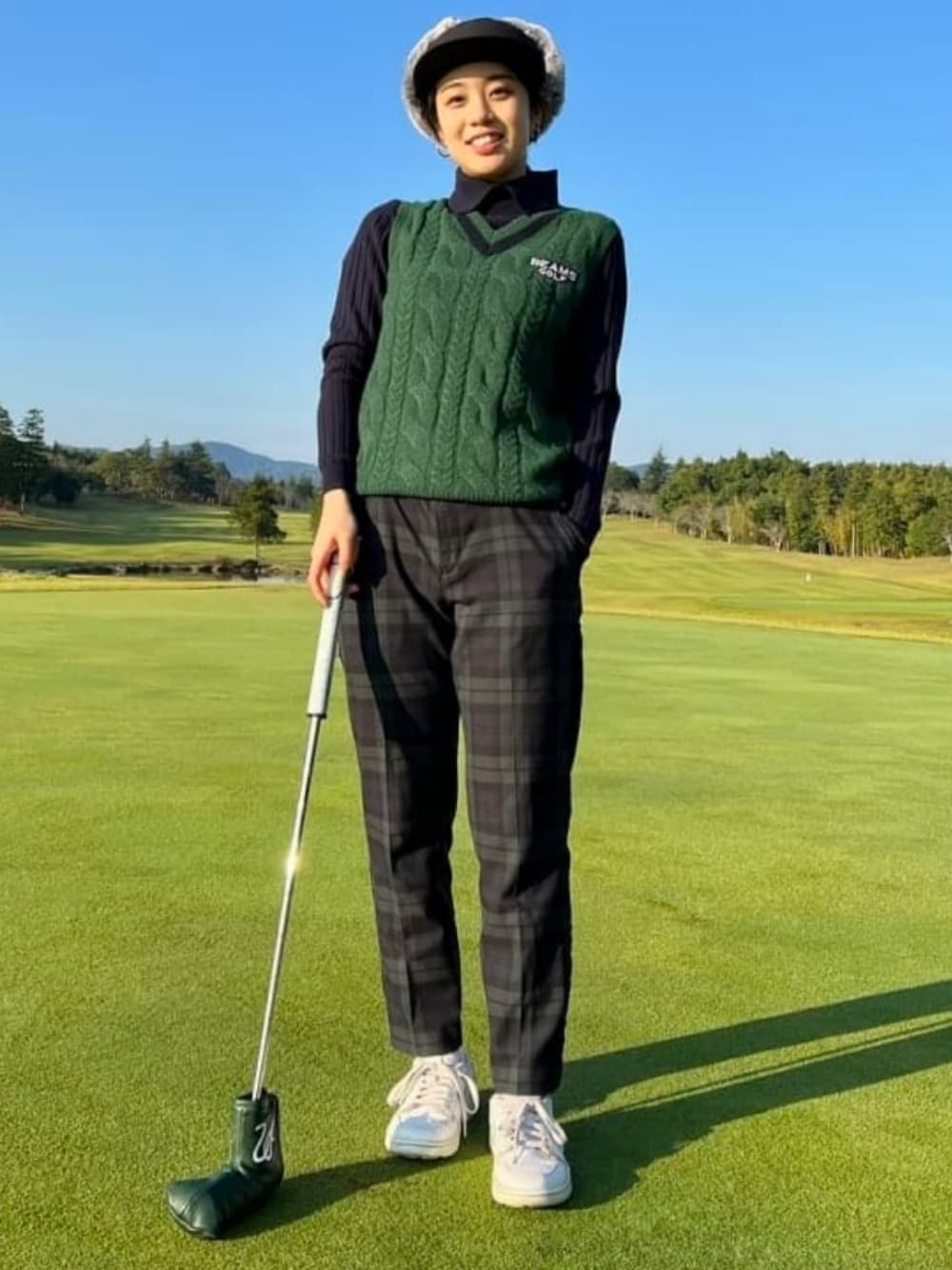 BEAMS GOLF レディスセーター BEAMS GOLF(BEAMS GOLF)｜BEAMS GOLFのニット/セーターを使った
