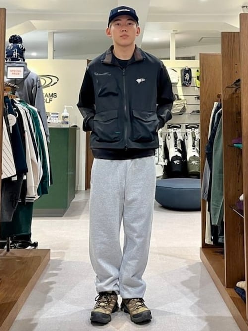 【新品】BEAMS　ゴルフウェア　ハーフジップ　ゴルフウェア　XL セール】ORANGE LABEL / モックネック ハーフジップ プル