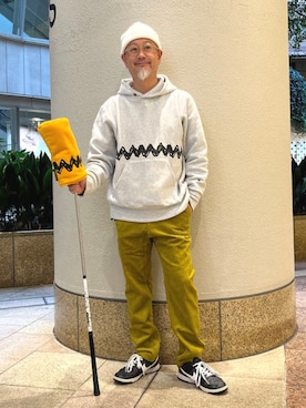 「アイテム（アウトドア/スポーツ）」を使った、BEAMS GOLFさん（レディース・165cm）の秋コーディネート