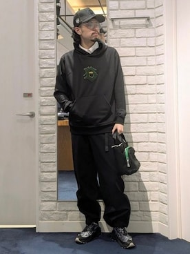 「アイテム（ゴルフグッズ）」を使った、BEAMS GOLFさん（メンズ・166cm）の秋コーディネート