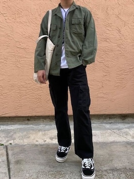 「ROOPTOKYO（ループトウキョウ）のアイテム」を使った、rooptokyokkさん（メンズ・173cm）の春コーディネート