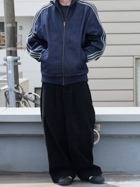 「GILDAN（ギルダン）のアイテム」を使った、rooptokyokkさん（メンズ・173cm）の夏コーディネート