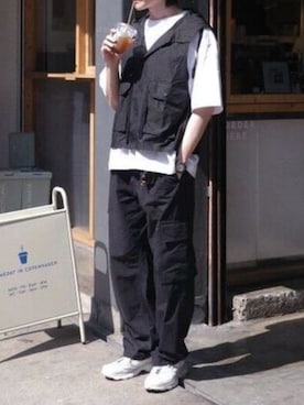 「ROOPTOKYO（ループトウキョウ）のアイテム」を使った、rooptokyokkさん（メンズ・173cm）の春コーディネート