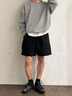 「Gramicci（グラミチ）のアイテム」を使った、rooptokyokkさん（メンズ・173cm）の春コーディネート