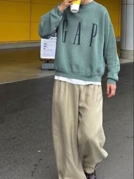 「Dickies（ディッキーズ）のアイテム（パンツ）」を使った、rooptokyokkさん（メンズ・173cm）の春コーディネート