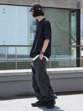 「ROOPTOKYO（ループトウキョウ）のアイテム」を使った、rooptokyokkさん（メンズ・173cm）の春コーディネート