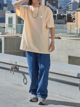 「United Athle（ユナイテッドアスレ）のアイテム」を使った、rooptokyokkさん（メンズ・173cm）の夏コーディネート