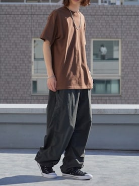 「United Athle（ユナイテッドアスレ）のアイテム」を使った、rooptokyokkさん（メンズ・173cm）の春コーディネート