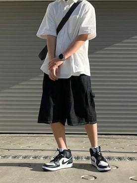 「CROSS & STITCH（クロスステッチ）のアイテム」を使った、rooptokyokkさん（メンズ・173cm）の夏コーディネート