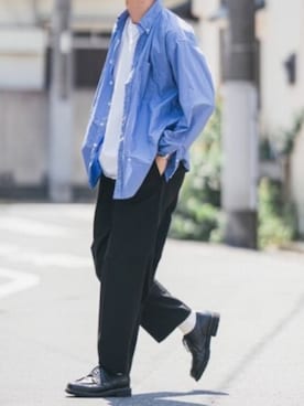 「Dickies（ディッキーズ）のアイテム」を使った、rooptokyokkさん（メンズ・173cm）の春コーディネート