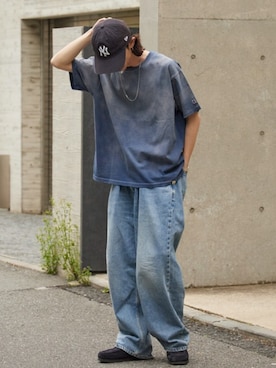 「Russell Athletic（ラッセルアスレティック）のアイテム」を使った、rooptokyokkさん（メンズ・173cm）の春コーディネート