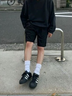 「Gramicci（グラミチ）のアイテム」を使った、rooptokyokkさん（メンズ・173cm）の春コーディネート