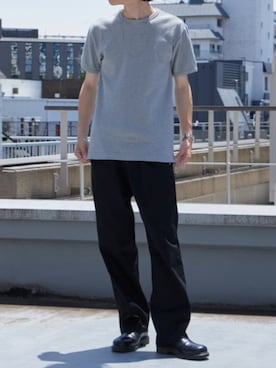 「AVIREX（アヴィレックス）のアイテム」を使った、rooptokyokkさん（メンズ・173cm）の夏コーディネート