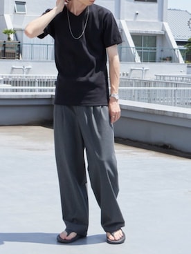 「AVIREX（アヴィレックス）のアイテム」を使った、rooptokyokkさん（メンズ・173cm）の夏コーディネート