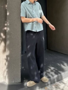 「Dickies（ディッキーズ）の【お気に入り数11万人突破】Dickies/ディッキーズ THE ORIGINAL FIT 874 TCツイル センタープレス スケーターパンツ レングス32インチ ワークパンツ イージーパンツ 2026年春夏（チノパンツ、ブラック系）」を使った、rooptokyokkさん（メンズ・173cm）の春コーディネート