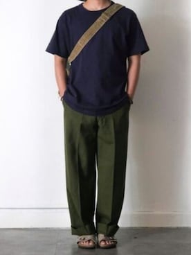 「ROOPTOKYO（ループトウキョウ）のアイテム」を使った、rooptokyokkさん（メンズ・173cm）の春コーディネート