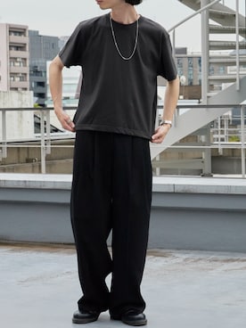 「ROOPTOKYO（ループトウキョウ）のアイテム」を使った、rooptokyokkさん（メンズ・173cm）の夏コーディネート