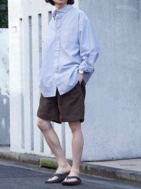 「and wander（アンドワンダー）のアイテム」を使った、rooptokyokkさん（メンズ・173cm）の春コーディネート