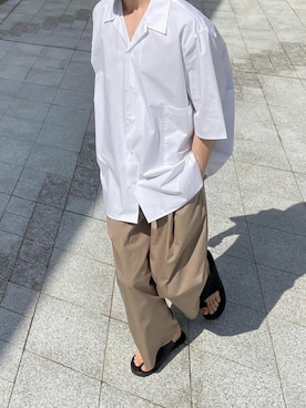 「Dickies（ディッキーズ）のアイテム（パンツ）」を使った、rooptokyokkさん（メンズ・173cm）の春コーディネート