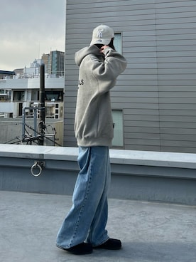 「FOG ESSENTIALS（エフオージーエッセンシャルズ）のアイテム」を使った、rooptokyokkさん（メンズ・173cm）の冬コーディネート