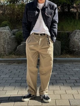 「ROOPTOKYO（ループトウキョウ）のアイテム」を使った、rooptokyokkさん（メンズ・173cm）の春コーディネート