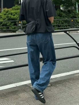 「GILDAN（ギルダン）のアイテム」を使った、rooptokyokkさん（メンズ・173cm）の夏コーディネート