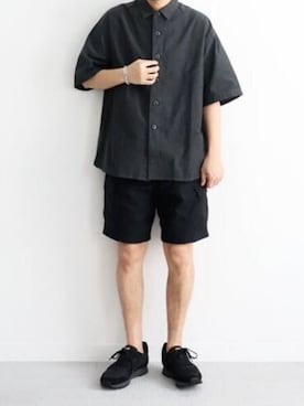 「Gramicci（グラミチ）のアイテム」を使った、rooptokyokkさん（メンズ・173cm）の春コーディネート