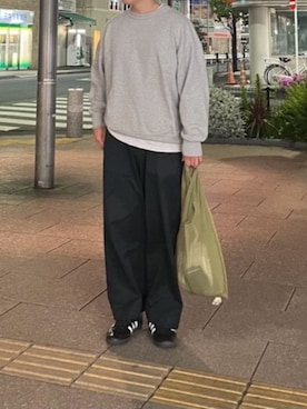 「GILDAN（ギルダン）のアイテム」を使った、rooptokyokkさん（メンズ・173cm）の夏コーディネート