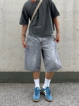 「CROSS & STITCH（クロスステッチ）のアイテム」を使った、rooptokyokkさん（メンズ・173cm）の夏コーディネート