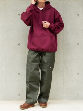 「Dickies（ディッキーズ）のアイテム（パンツ）」を使った、rooptokyokkさん（メンズ・173cm）の春コーディネート