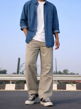 「ROOPTOKYO（ループトウキョウ）のアイテム」を使った、rooptokyokkさん（メンズ・173cm）の春コーディネート
