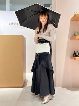 「ESPERANZA（エスペランサ）のアイテム（パンプス）」を使った、ESPERANZA本部さん（レディース・160cm）の夏コーディネート