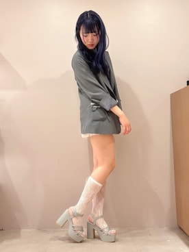 「ESPERANZA（エスペランサ）のアイテム（サンダル）」を使った、ESPERANZA本部さん（レディース・160cm）の夏コーディネート