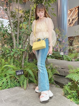 「ESPERANZA（エスペランサ）のアイテム（サンダル）」を使った、ESPERANZA本部さん（レディース・160cm）の夏コーディネート