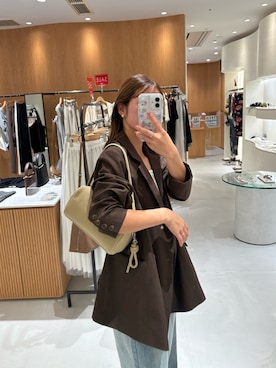 「アイテム（テーラードジャケット）」を使った、SAKIさん（レディース・153cm・20代）の夏コーディネート
