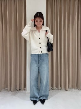 「アイテム（パンツ）」を使った、SAKIさん（レディース・153cm・20代）の秋コーディネート