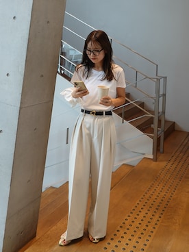 「アイテム（その他ヘアアクセサリー）」を使った、SAKIさん（レディース・153cm・20代）の夏コーディネート