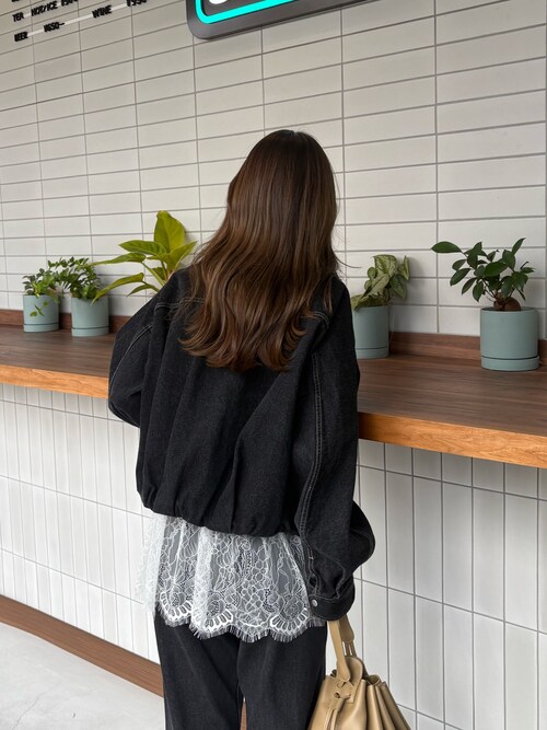 CAPRICIEUX LE'MAGE 梅田エスト店SAKIさんのブルゾンを使った