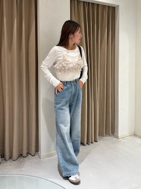 「ビスチェコーデ」｜SAKIさん（レディース・153cm）の夏コーディネート