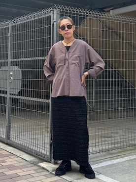 飯田さん(レディース・163cm)の夏コーディネート