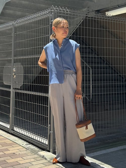 ☆お値下げ☆【新品・未使用タグ付き】MOGA ランダムペアテレコタンクトップ ランダムテレコチュールタンクトップ（タンクトップ