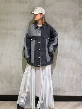 Hinataさん(レディース・154cm)の春コーディネート